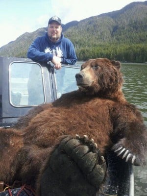 World Record Grizzly Bear